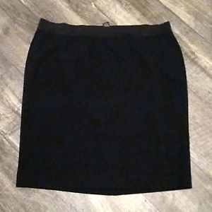 Black pencil skirt